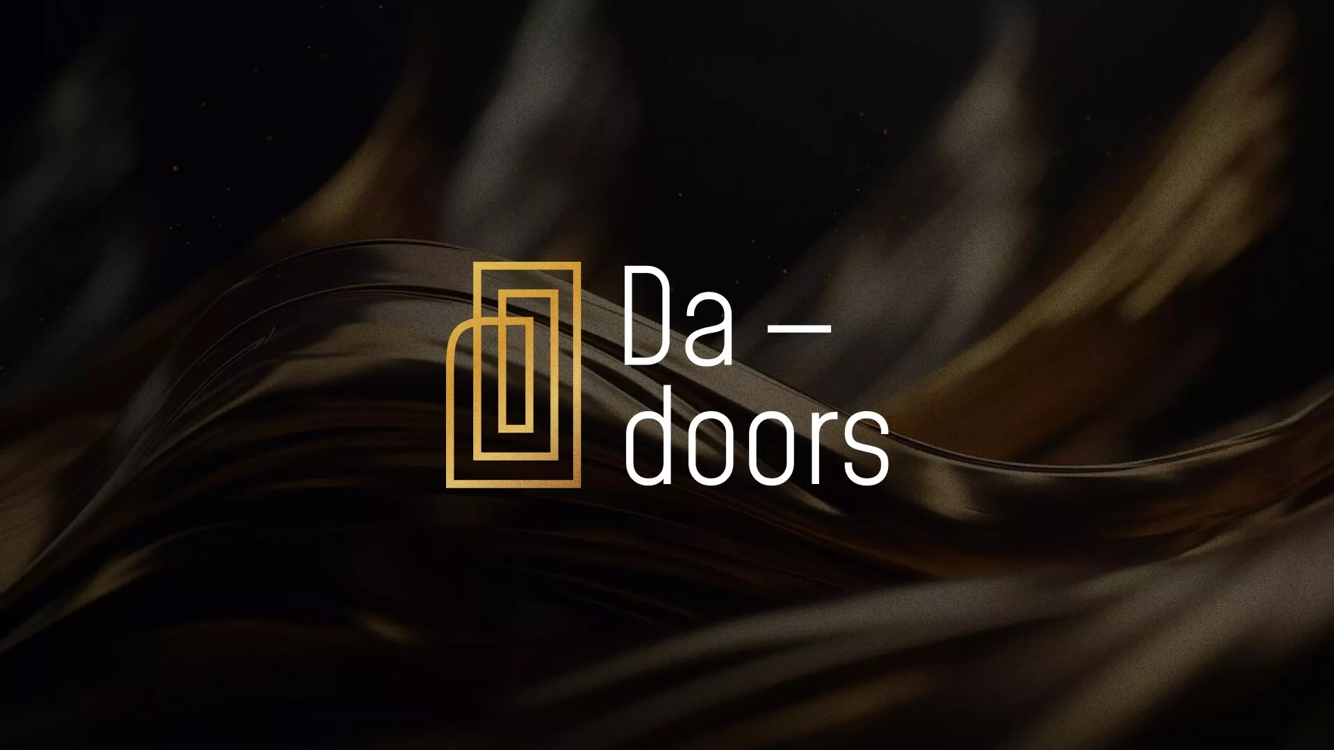 Разработка логотипа для компании «DA-DOORS» в Кораблино
